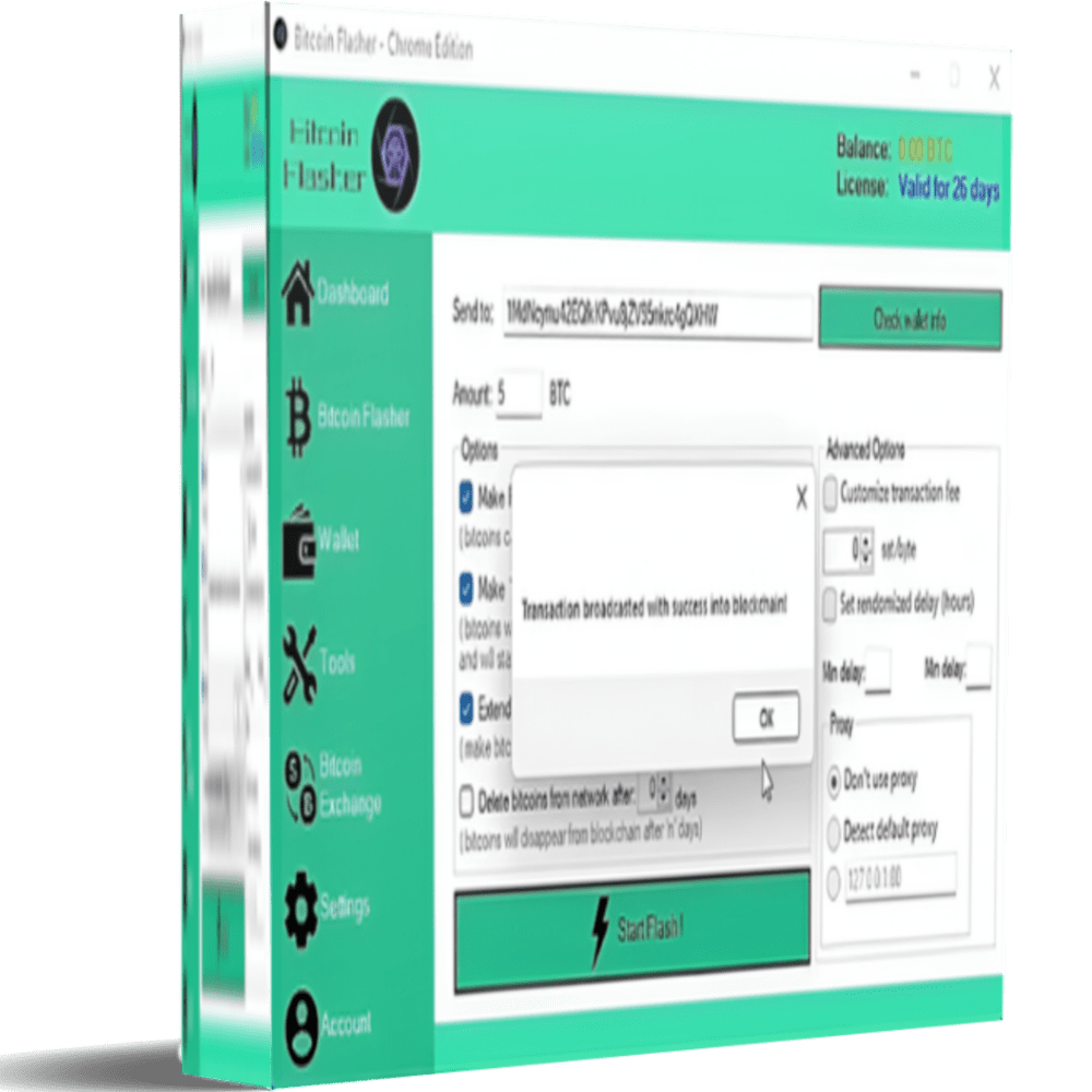 Bitcoin Flasher – Chrome Edition v.7